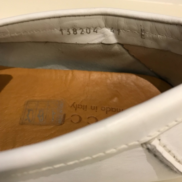 Gucci leather moccasins
